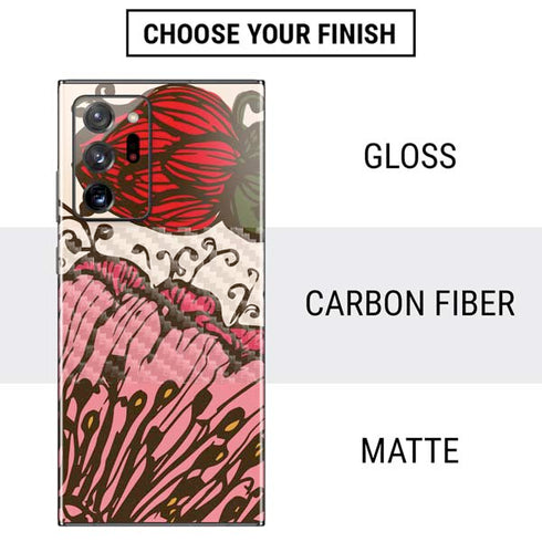 Rose Bud Floral Galaxy Note20 Ultra 5G Skin