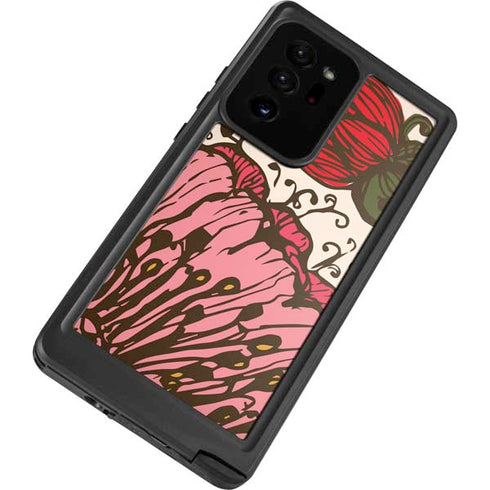 Rose Bud Floral Galaxy Note20 Ultra 5G Waterproof Case