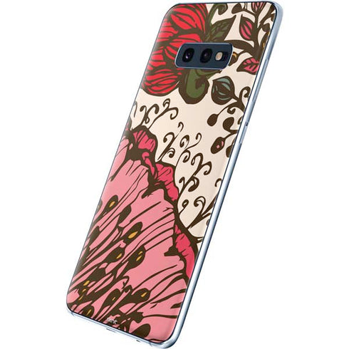 Rose Bud Floral Galaxy S10e Skin