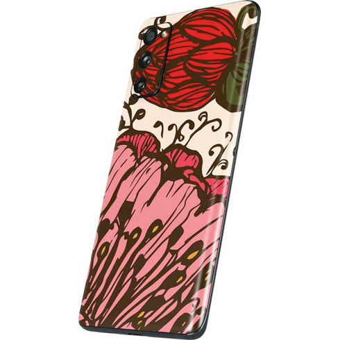 Rose Bud Floral Galaxy S20 Fan Edition Skin