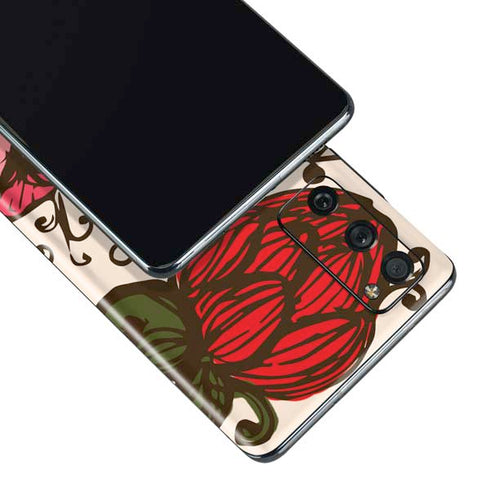 Rose Bud Floral Galaxy S20 Fan Edition Skin