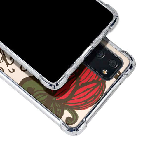 Rose Bud Floral Galaxy S20 FE Clear Case