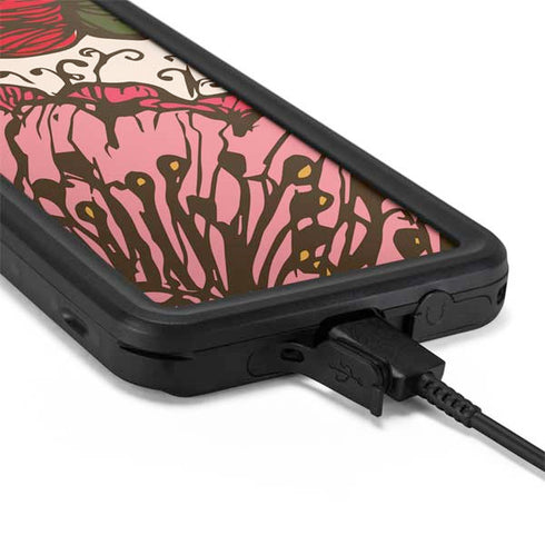 Rose Bud Floral Galaxy S20 Plus Waterproof Case
