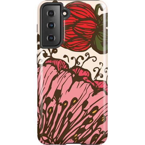 Rose Bud Floral Galaxy S21 5G Pro Case