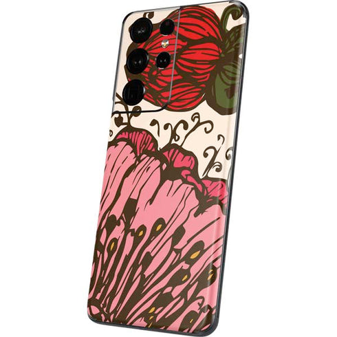 Rose Bud Floral Galaxy S21 Ultra 5G Skin