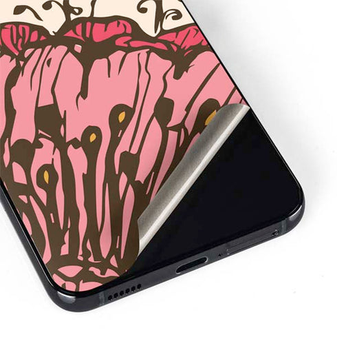 Rose Bud Floral Galaxy S22 Skin