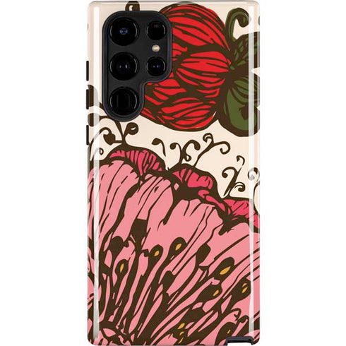 Rose Bud Floral Galaxy S22 Ultra Pro Case