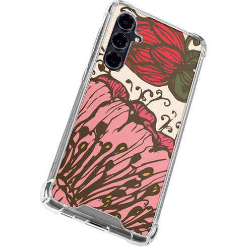 Rose Bud Floral Galaxy S23 FE Clear Case