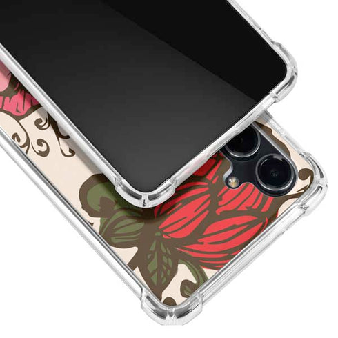 Rose Bud Floral Galaxy S23 FE Clear Case