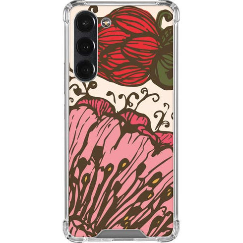 Rose Bud Floral Galaxy S23 Plus Clear Case