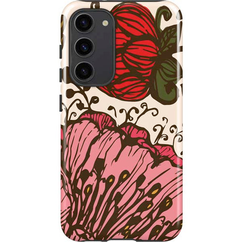 Rose Bud Floral Galaxy S23 Plus Pro Case