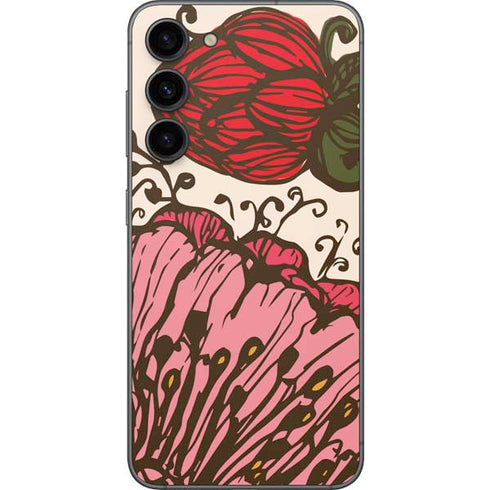 Rose Bud Floral Galaxy S23 Plus Skin