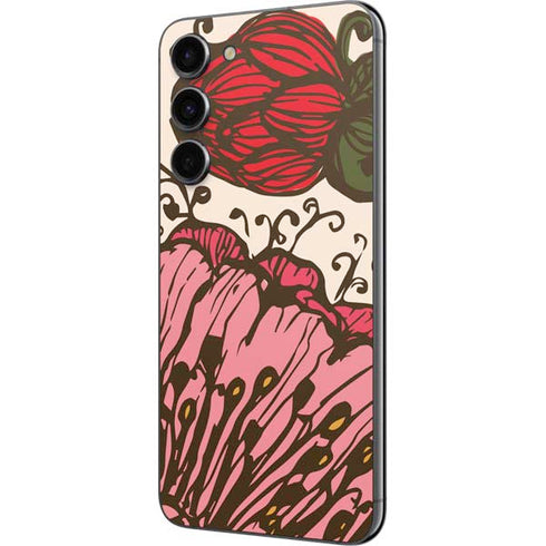Rose Bud Floral Galaxy S23 Plus Skin