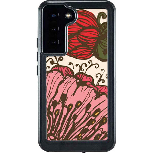 Rose Bud Floral Galaxy S23 Plus Waterproof Case