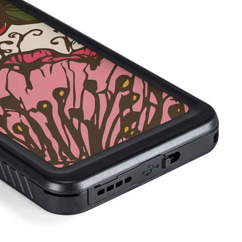 Rose Bud Floral Galaxy S23 Plus Waterproof Case