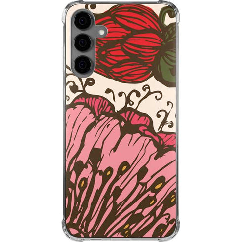 Rose Bud Floral Galaxy S24 Plus Clear Case