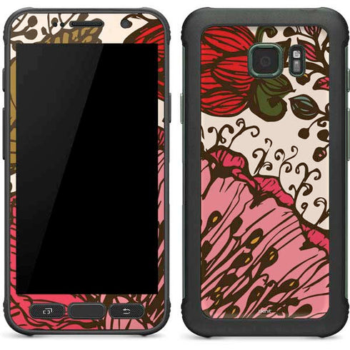 Rose Bud Floral Galaxy S7 Active Skin
