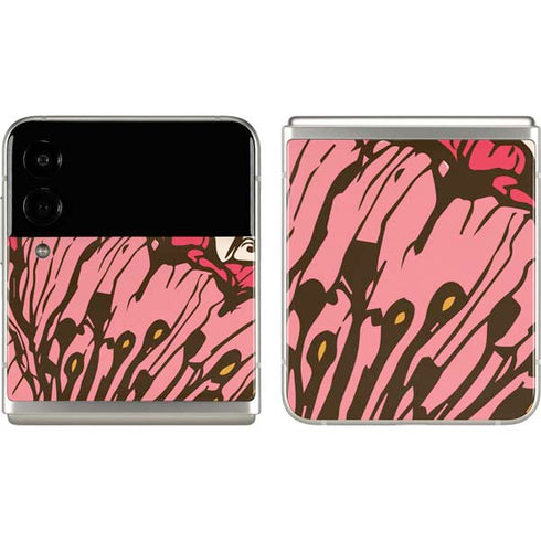 Rose Bud Floral Galaxy Z Flip3 5G Skin