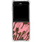 Rose Bud Floral Galaxy Z Flip5 5G Clear Case