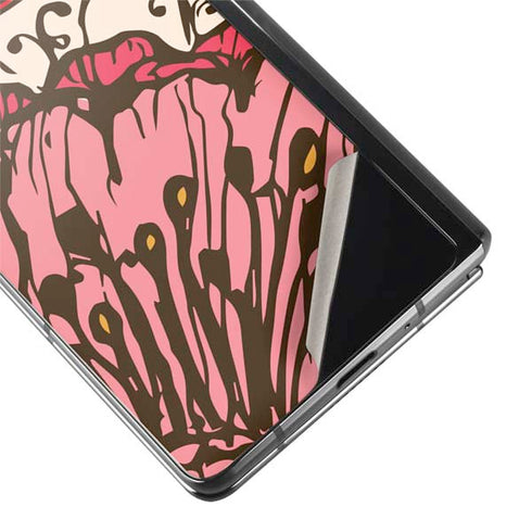 Rose Bud Floral Galaxy Z Fold2 5G Skin