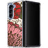 Rose Bud Floral Galaxy Z Fold5 5G Clear Case