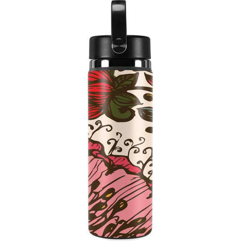 Rose Bud Floral Hydro Flask 20oz Wide Mouth Skin