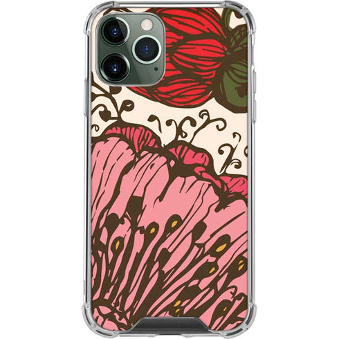 Rose Bud Floral iPhone 11 Pro Max Clear Case