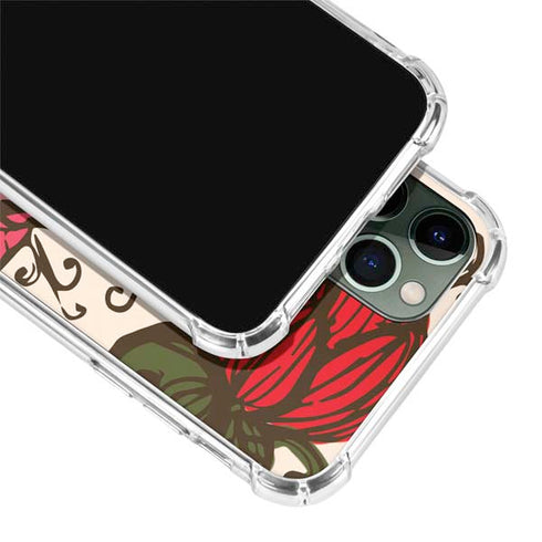 Rose Bud Floral iPhone 11 Pro Max Clear Case