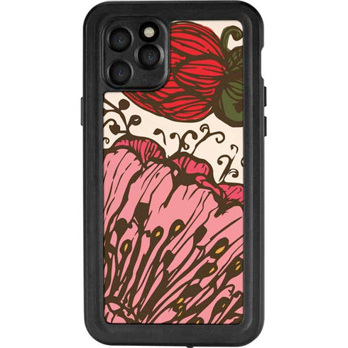 Rose Bud Floral iPhone 11 Pro Waterproof Case