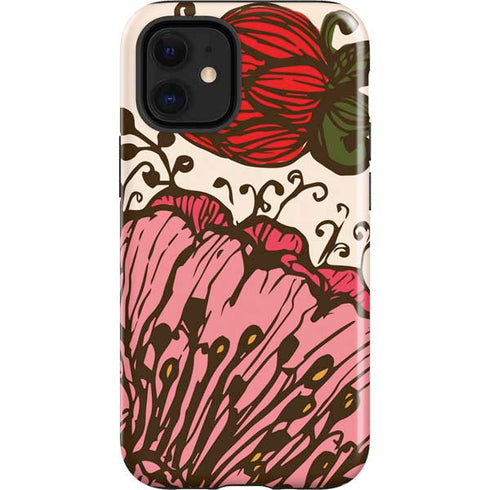 Rose Bud Floral iPhone 12 Mini Impact Case