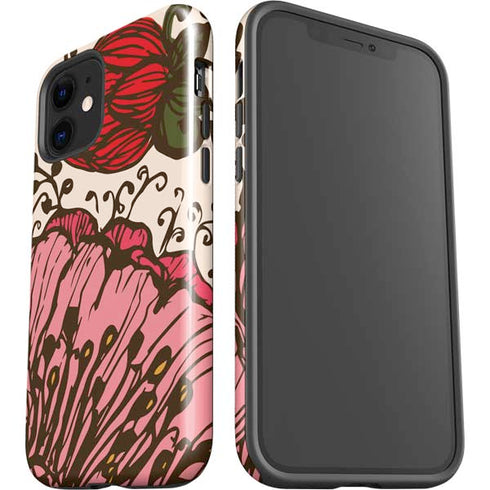 Rose Bud Floral iPhone 12 Mini Impact Case