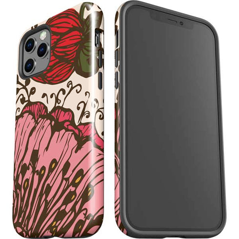 Rose Bud Floral iPhone 12 Pro Impact Case