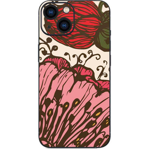 Rose Bud Floral iPhone 13 Mini Skin