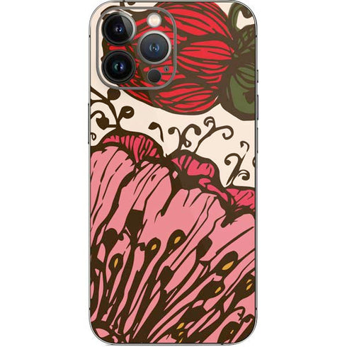 Rose Bud Floral iPhone 13 Pro Max Skin