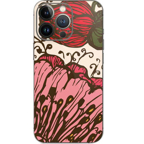 Rose Bud Floral iPhone 13 Pro Skin