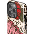 Rose Bud Floral iPhone 14 Pro Impact Case