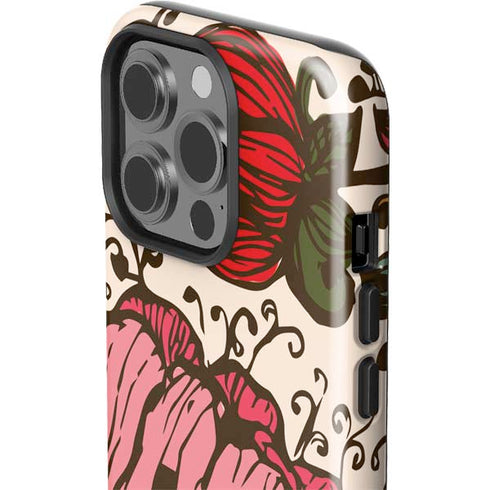 Rose Bud Floral iPhone 15 Pro Impact Case