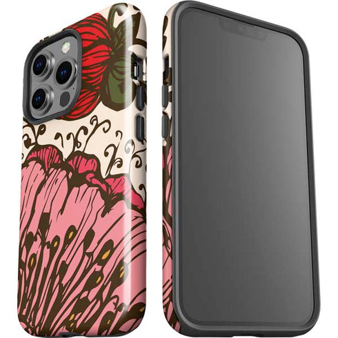 Rose Bud Floral iPhone 15 Pro Impact Case