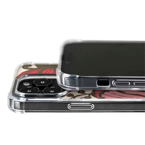 Rose Bud Floral iPhone 15 Pro MagSafe Case