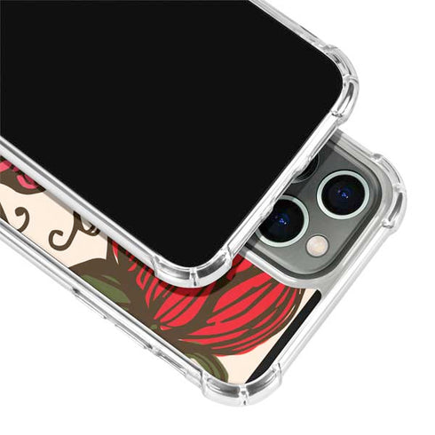 Rose Bud Floral iPhone 15 Pro Max Clear Case