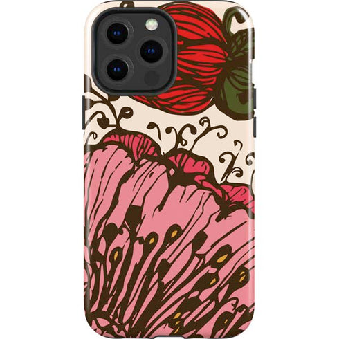 Rose Bud Floral iPhone 15 Pro Max Impact Case