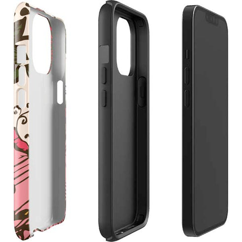 Rose Bud Floral iPhone 15 Pro Max Impact Case