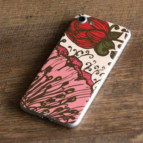 Rose Bud Floral iPhone 8 Skin