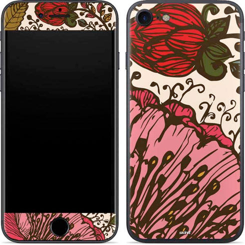 Rose Bud Floral iPhone SE (2nd & 3rd Gen) Skin