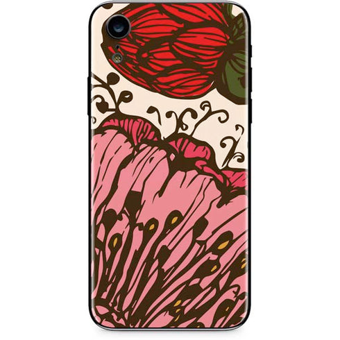 Rose Bud Floral iPhone XR Skin