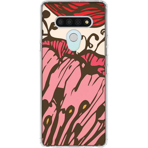 Rose Bud Floral LG Stylo 6 Clear Case