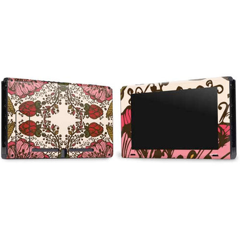 Rose Bud Floral Nintendo Switch Bundle Skin