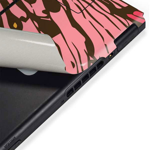 Rose Bud Floral Nintendo Switch Bundle Skin