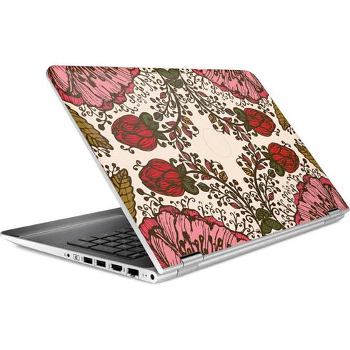 Rose Bud Floral HP Pavilion Skin