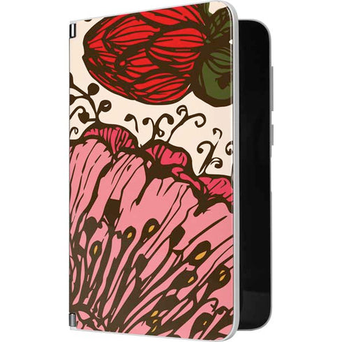 Rose Bud Floral Surface Duo Skin